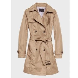 NWT BRF classic belted trench coat XS